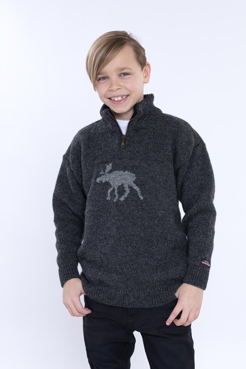 Børne sweaters i 100% uld fra Norge